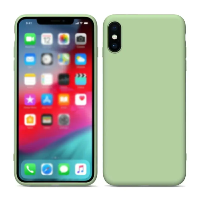 iPhone 7 Plus / iPhone 8 Plus Silikonikuori Vihreä