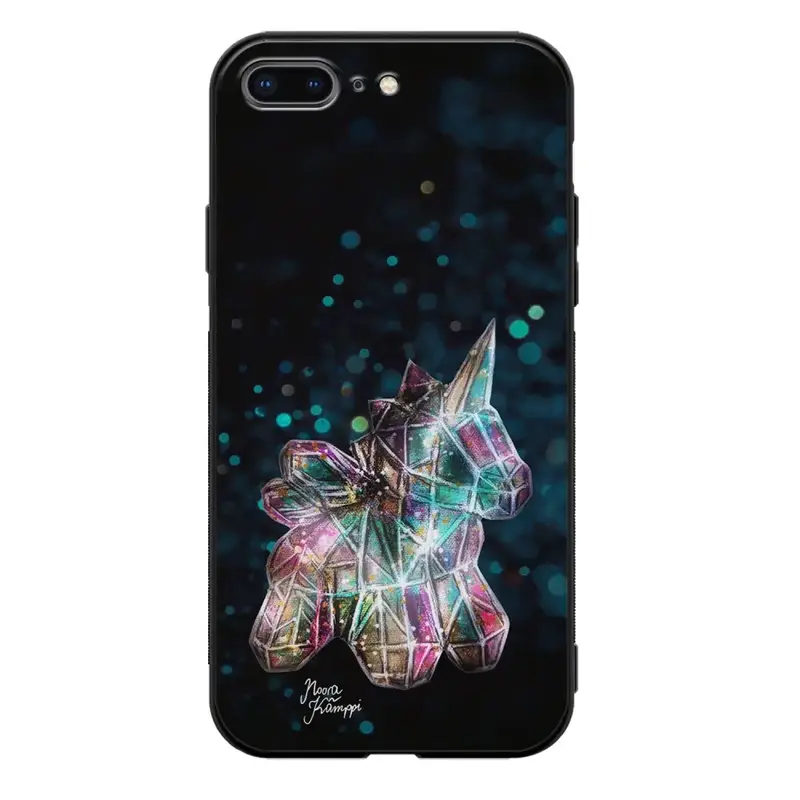 iPhone 7 Plus unicorn suojakuoret - Sininen - Noora Kämppi