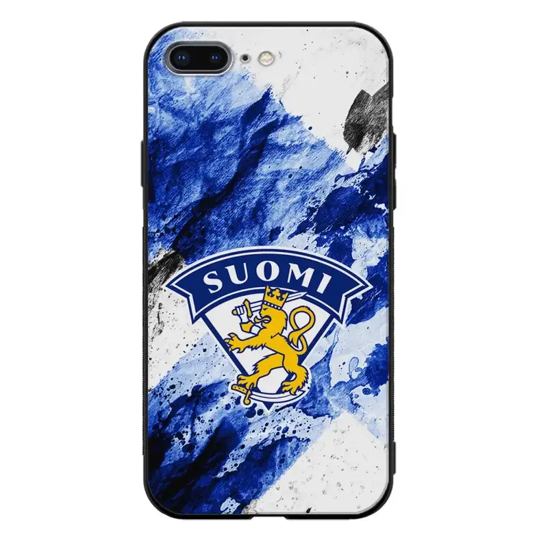 iPhone 8 Plus jääkiekko suojakuoret - Leijonat