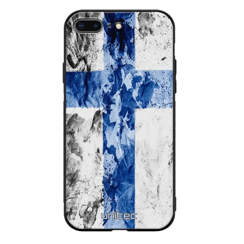 iPhone 8 Plus suojakuoret - Painted Finnish Flag