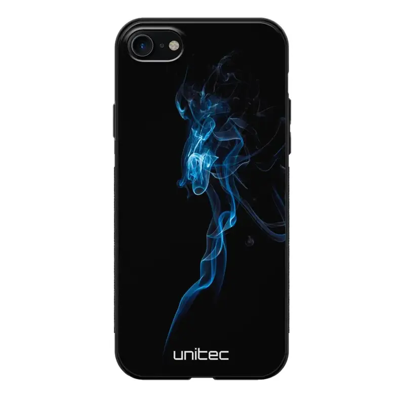iPhone 8 suojakuoret - Blue Smoke On Black