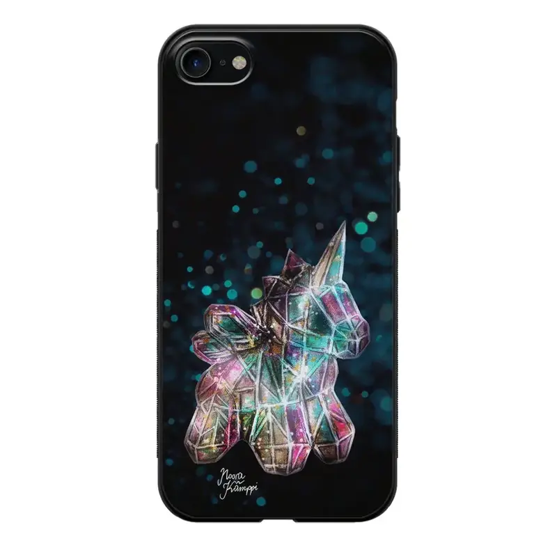 iPhone 8 unicorn suojakuoret - Sininen - Noora Kämppi