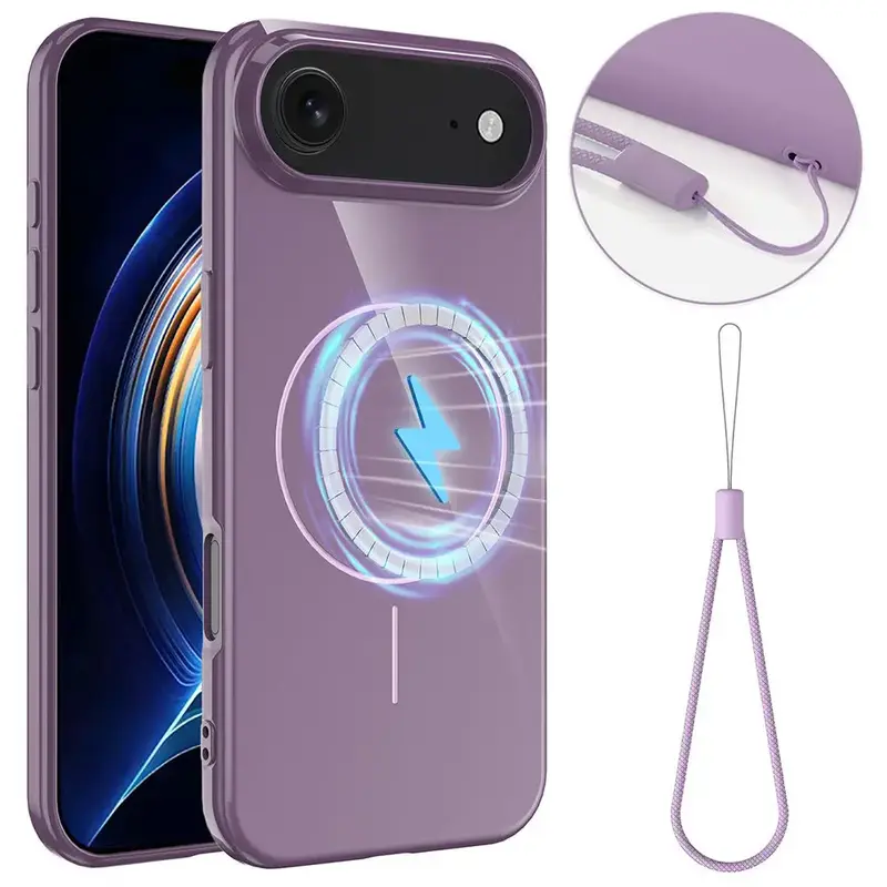 iPhone Air MagSafe Suojakuori - Violetti