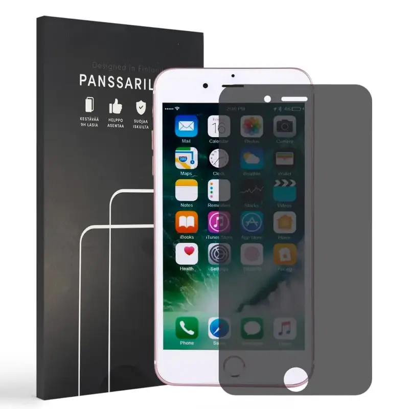 iPhone SE 20 / SE 22 / 7 / 8 Privacy Panssarilasi Tietoturvasuoja