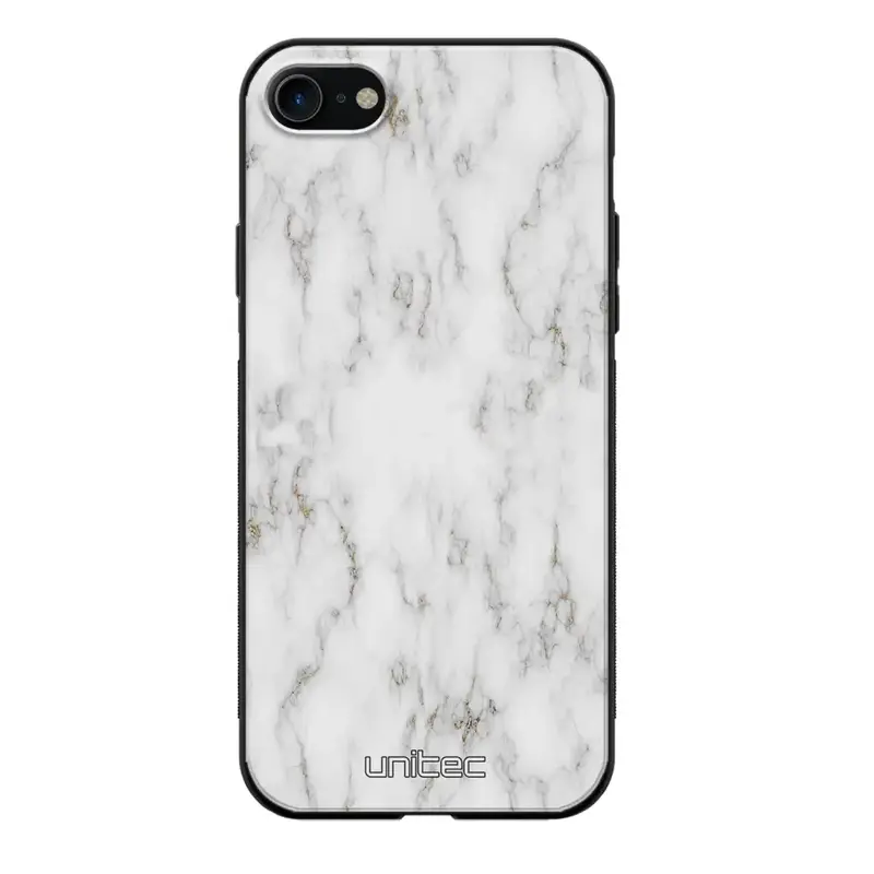 iPhone SE 2022 marmori suojakuoret - White Marble