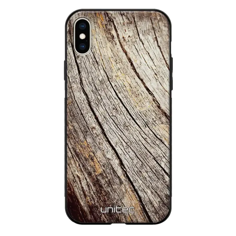 iPhone XS Max suojakuoret - Wooden Stump