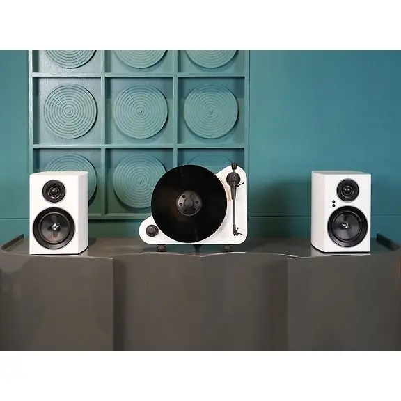 Jamo C707PA MKII Active Speaker Pair, White