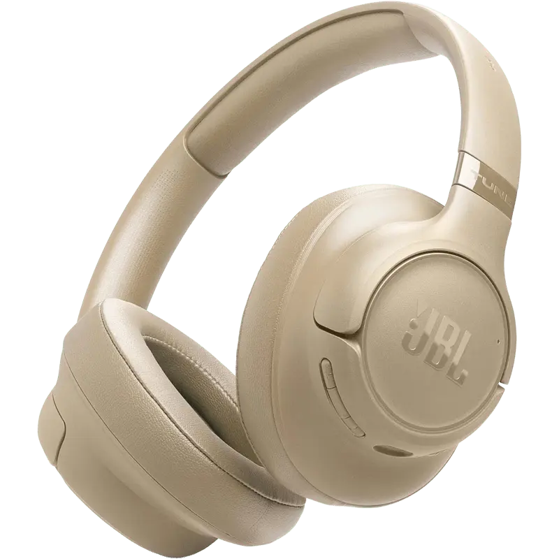 JBL Tune 730BT Bluetooth Headphones, Beige