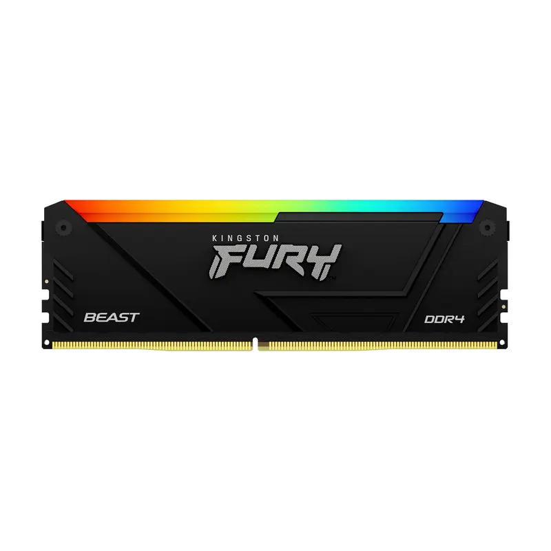 Kingston FURY Beast RGB 32GB (4 x 8GB) DDR4 3200MT/s CL16 Desktop Memory Kit