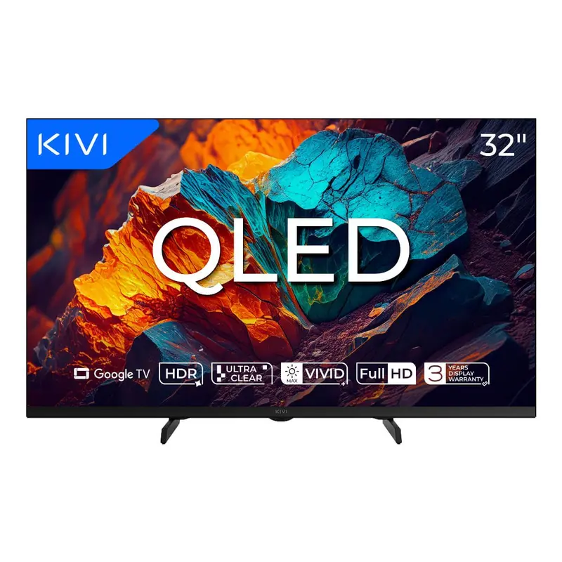 KIVI 32" FHD Prime E5 QLED Google TV 32F720QB