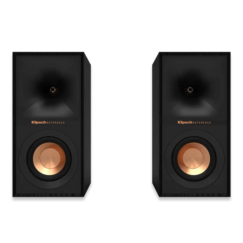 Klipsch R-40M -Hylly/Jalustakaiutin musta