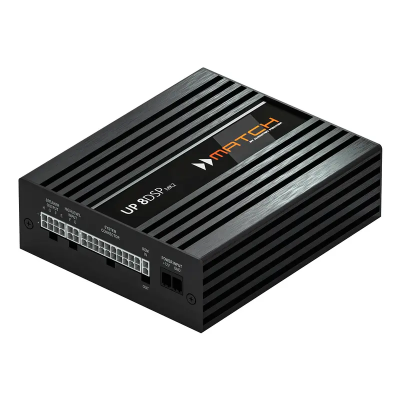 MATCH UP 8DSP MK2 DSP-vahvistin 8-kan. 6×65 W + 2×160 W