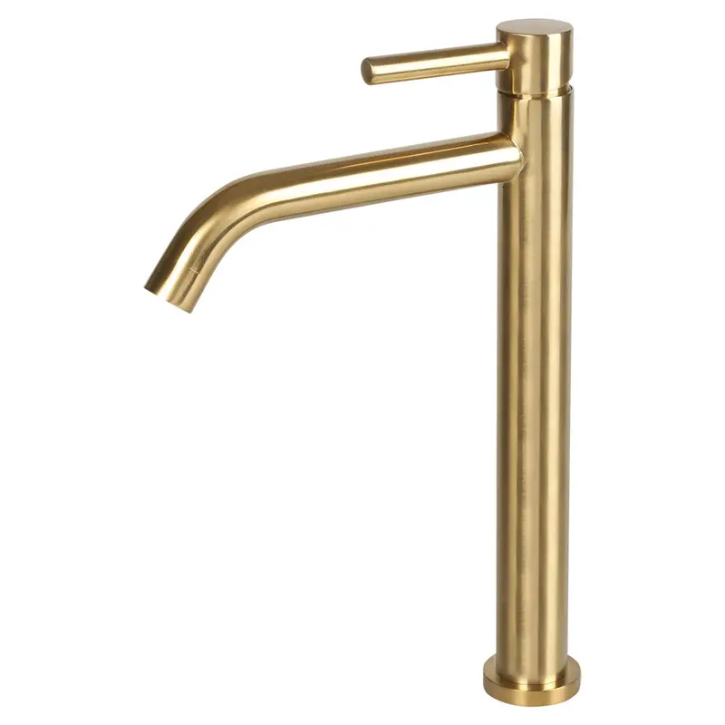 Mida Washbasin Faucet, Matte Gold