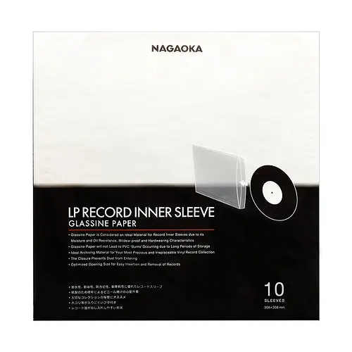 Nagaoka GRS-LP10 levypussi, 10 kpl