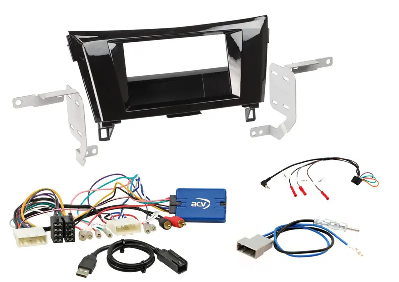 Nissan Qashqai 2014 – 2017 Acenta asennuskitti, 1-DIN / 2-DIN