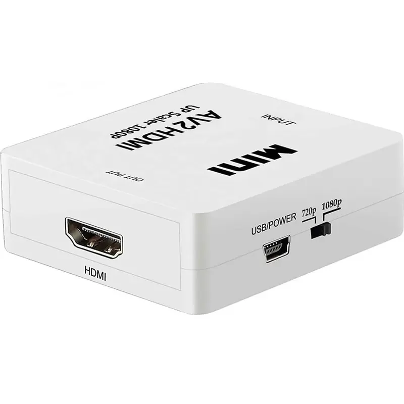 Nordmagasinet RCA To HDMI Converter Adapter, White