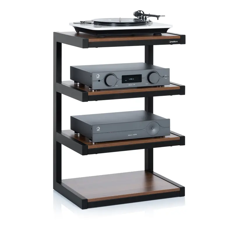 Norstone Esse Hifi BLACK/WALNUT