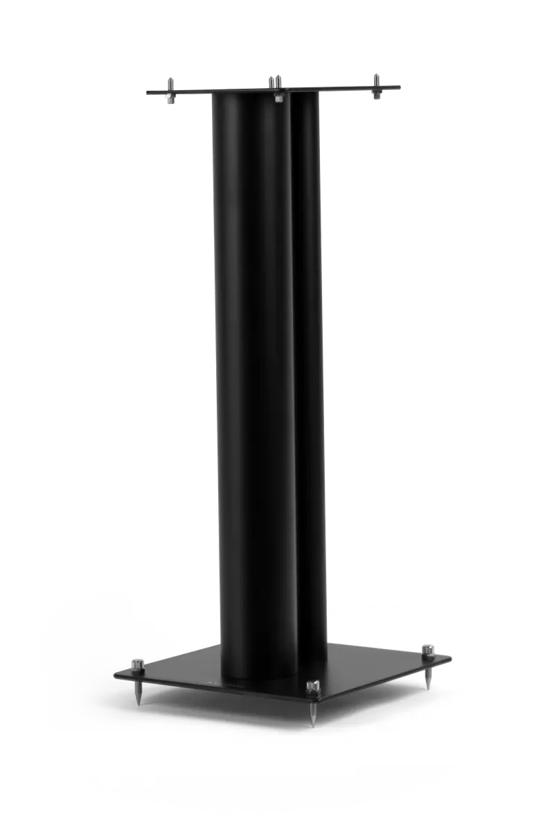 Norstone STYLUM 2 SPEAK STANDS/PAIR/BLACK SATN