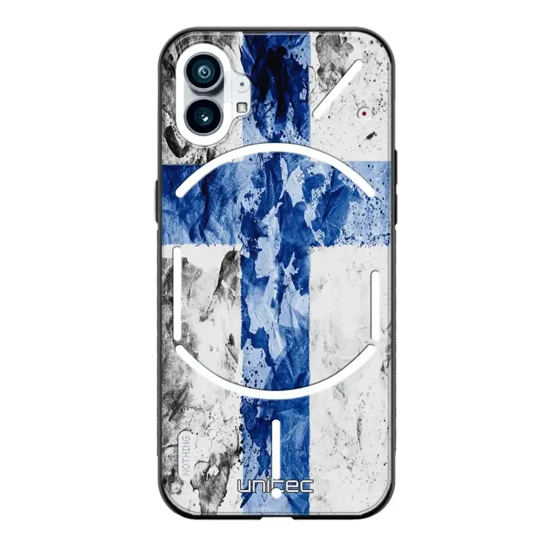 Nothing Phone suojakuoret - Painted Finnish Flag