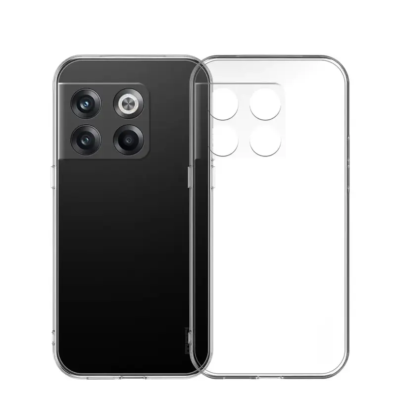 OnePlus 10T 5G Silikonikuori Läpinäkyvä