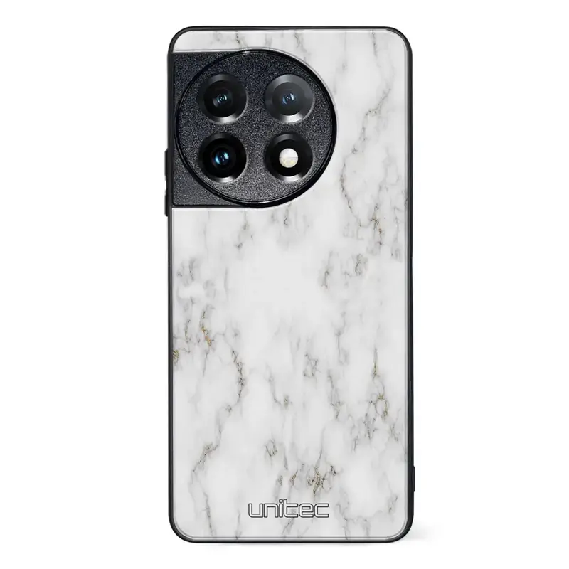 OnePlus 11 marmori suojakuoret - White Marble