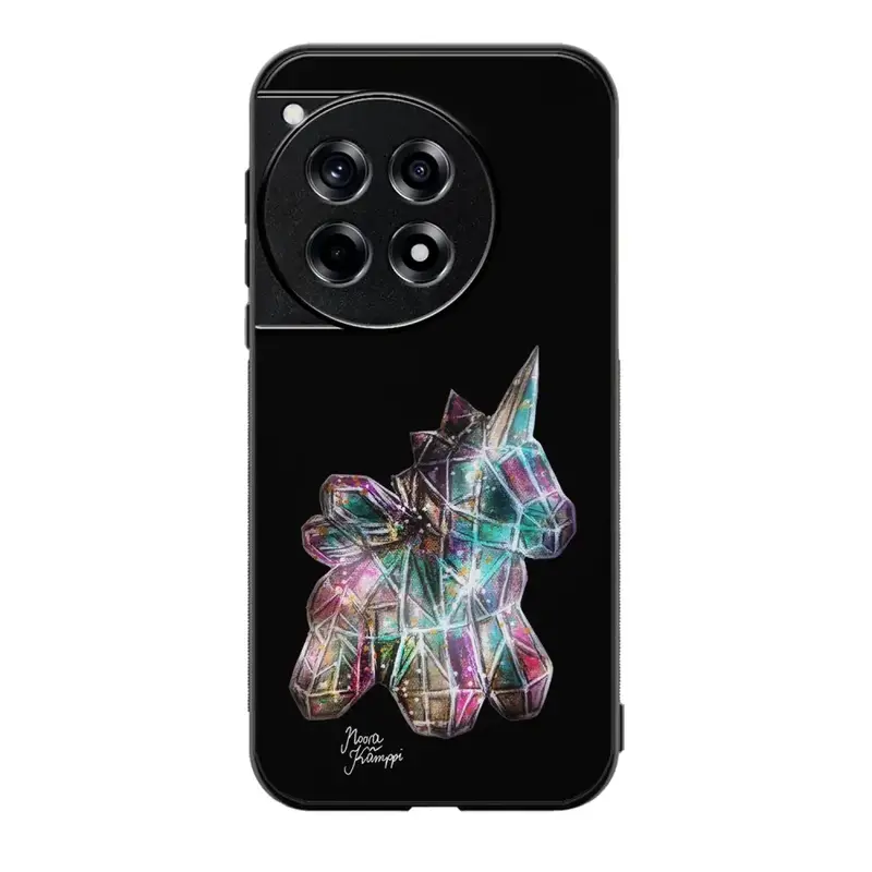 OnePlus 12 unicorn suojakuoret - Musta - Noora Kämppi