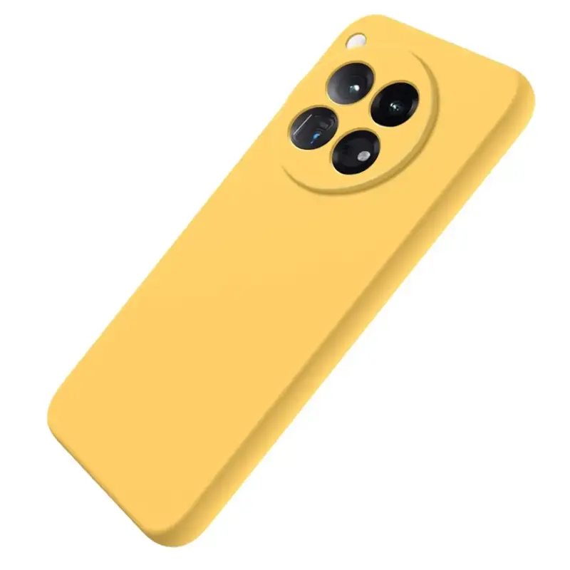 OnePlus 12R Silikonikuori - Keltainen