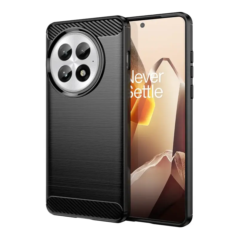 OnePlus 13 Silikonikuori - Musta