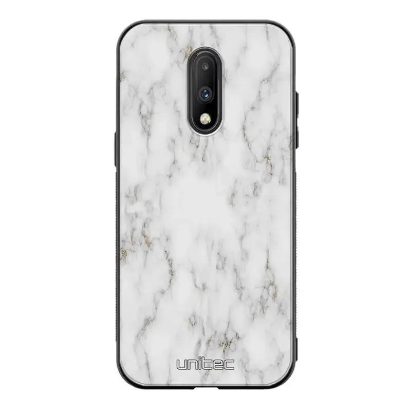 OnePlus 7 marmori suojakuoret - White Marble