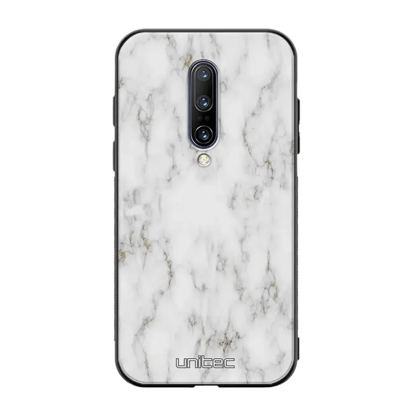 OnePlus 7 Pro marmori suojakuoret - White Marble