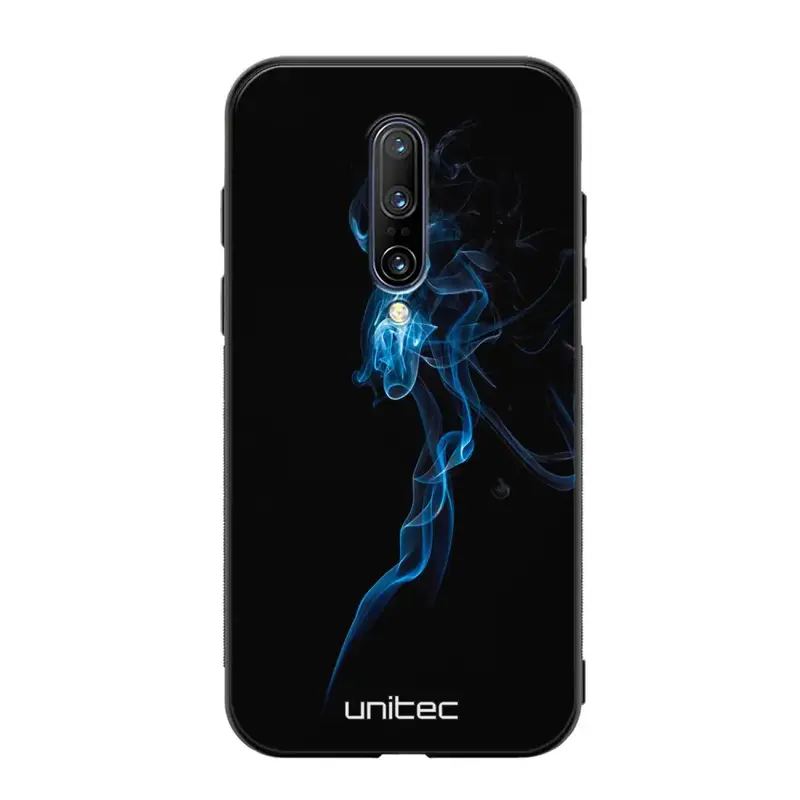 OnePlus 7 Pro suojakuoret - Blue Smoke On Black