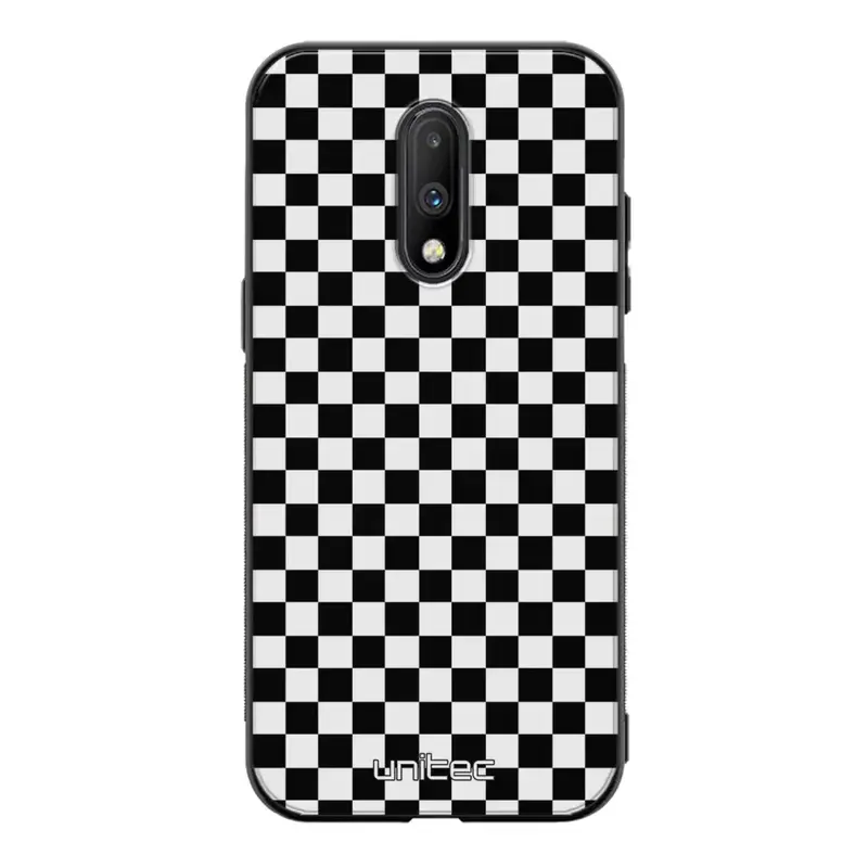 OnePlus 7 suojakuoret - Black And White
