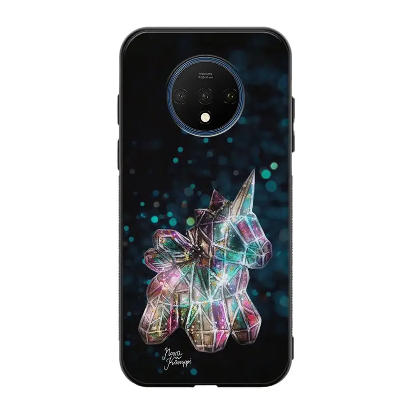 OnePlus 7T unicorn suojakuoret - Sininen - Noora Kämppi