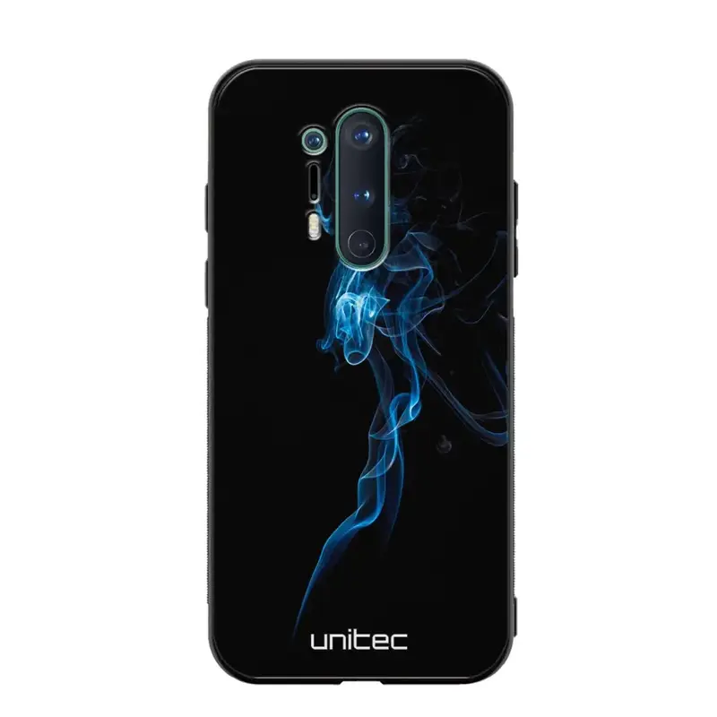 OnePlus 8 Pro suojakuoret - Blue Smoke On Black