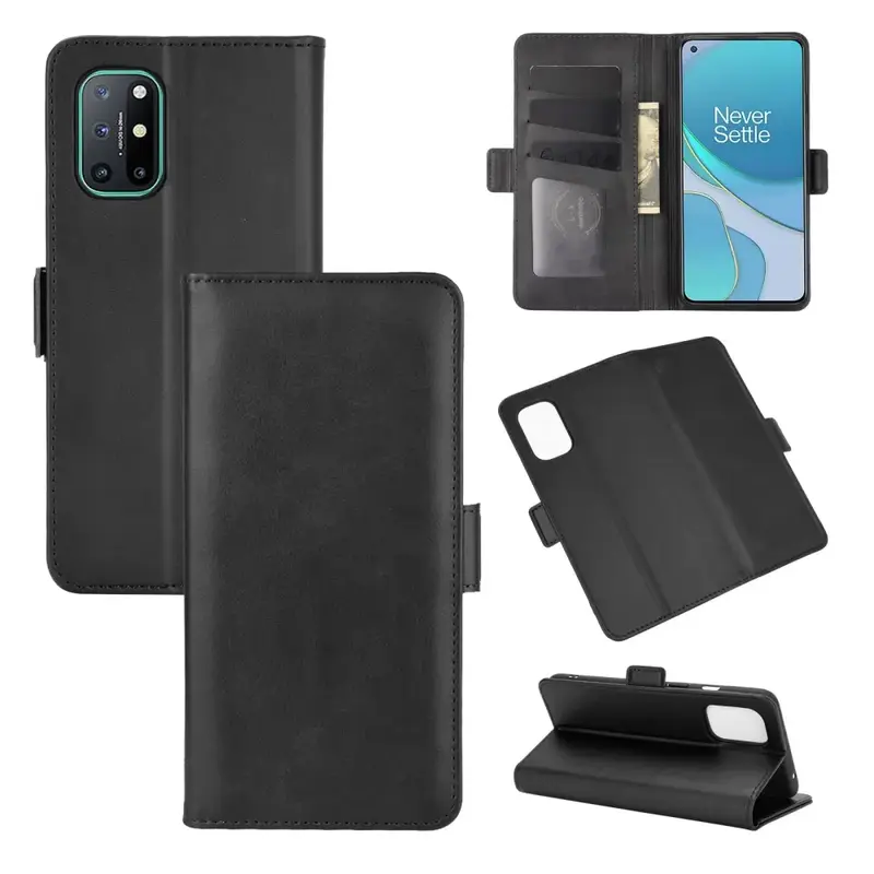OnePlus 8T Lompakko Suojakotelo Musta