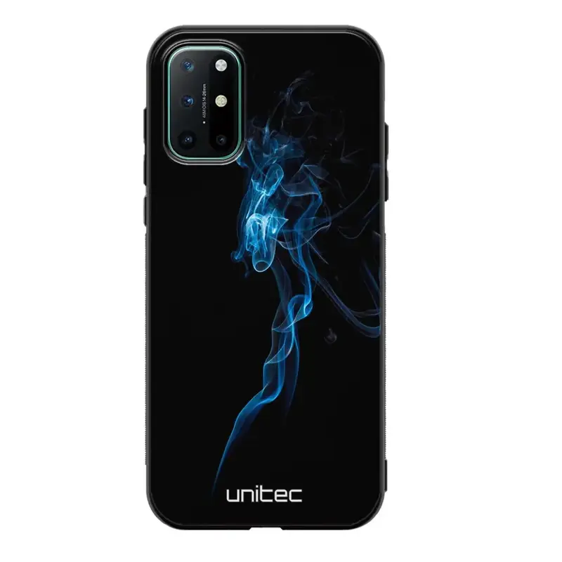 OnePlus 8T suojakuoret - Blue Smoke On Black