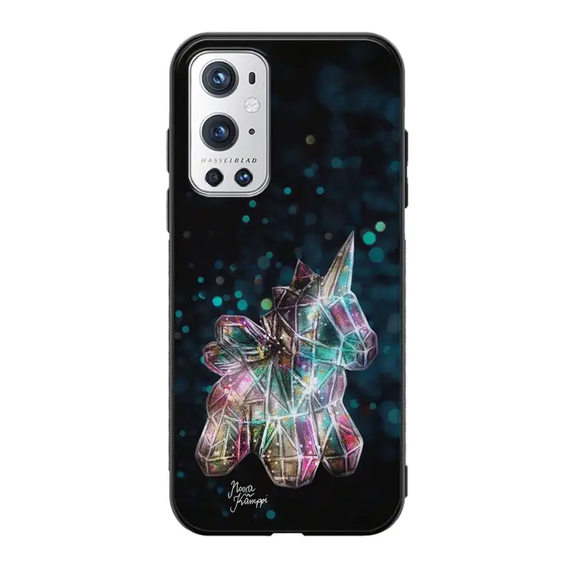 OnePlus 9 Pro unicorn suojakuoret - Sininen - Noora Kämppi