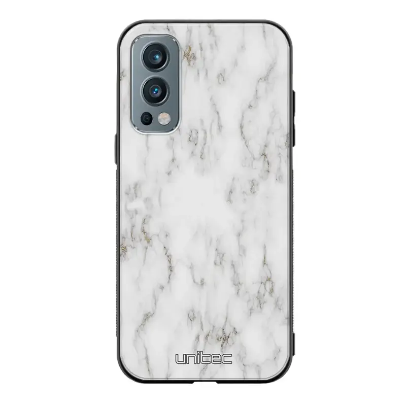 OnePlus Nord 2 marmori suojakuoret - White Marble