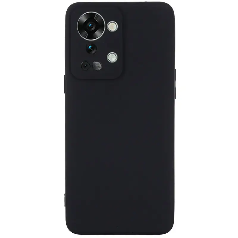 OnePlus Nord 2T 5G Silikonikuori - Musta