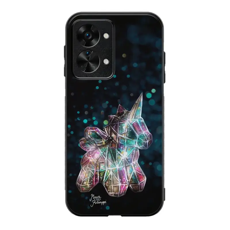 OnePlus Nord 2T unicorn suojakuoret - Sininen - Noora Kämppi