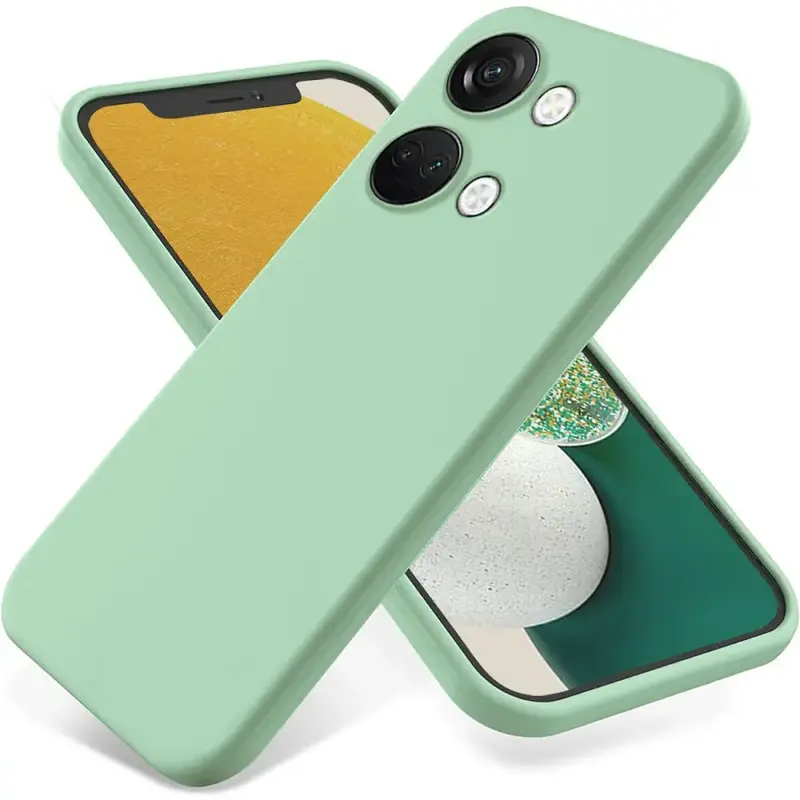 OnePlus Nord 3 Silikonikuori - Vihreä
