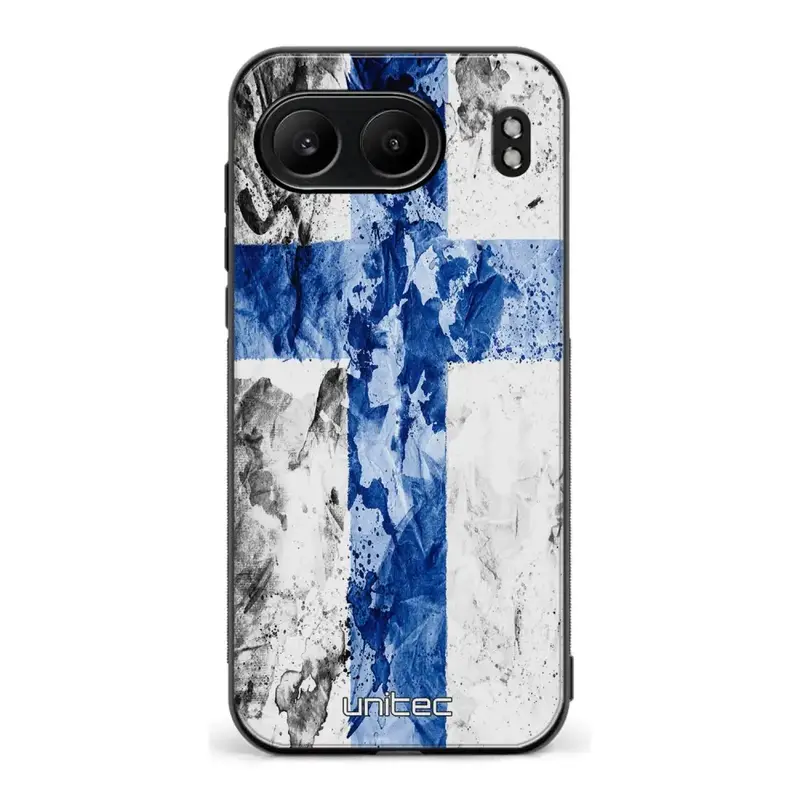 OnePlus Nord 4 suojakuoret - Painted Finnish Flag