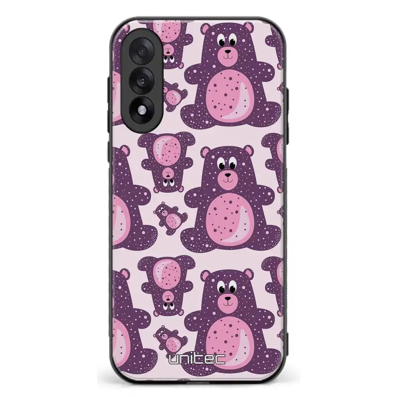 OnePlus Nord 5 suojakuoret - Purple Teddy Bear