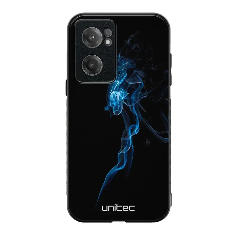 OnePlus Nord CE 2 suojakuoret - Blue Smoke On Black