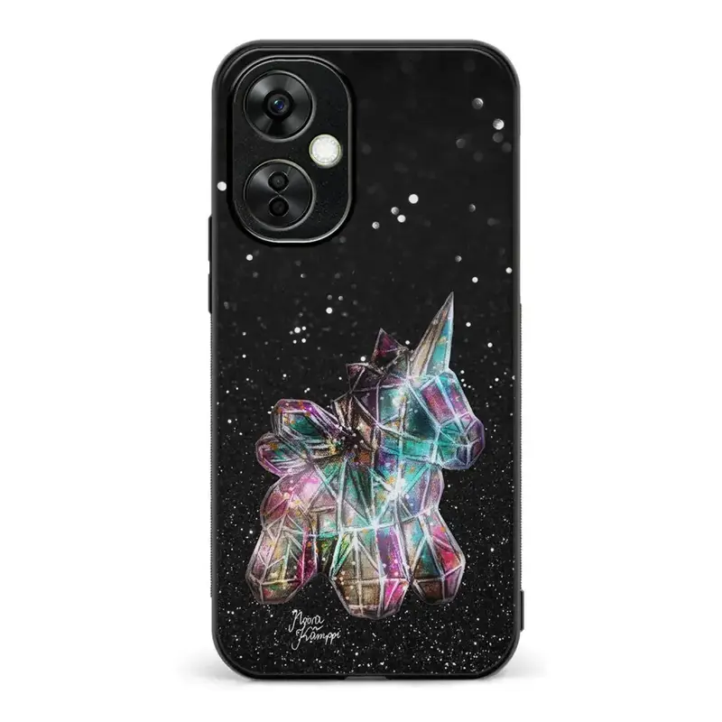 OnePlus Nord CE 3 Lite unicorn suojakuoret - Valkoinen - Noora Kämppi