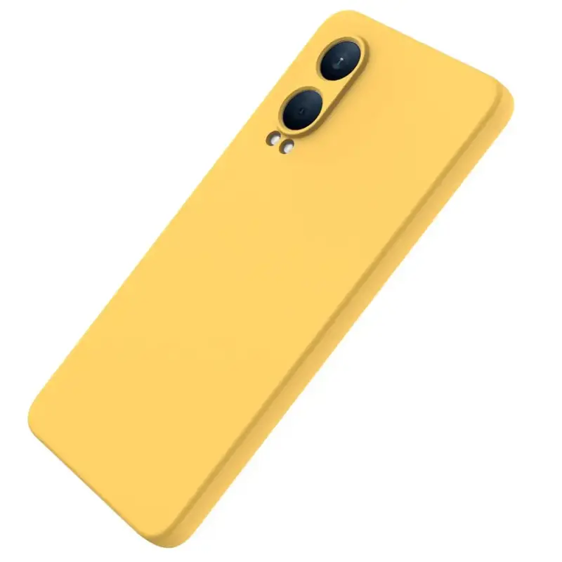 OnePlus Nord CE 4 Lite Silikonikuori - Keltainen