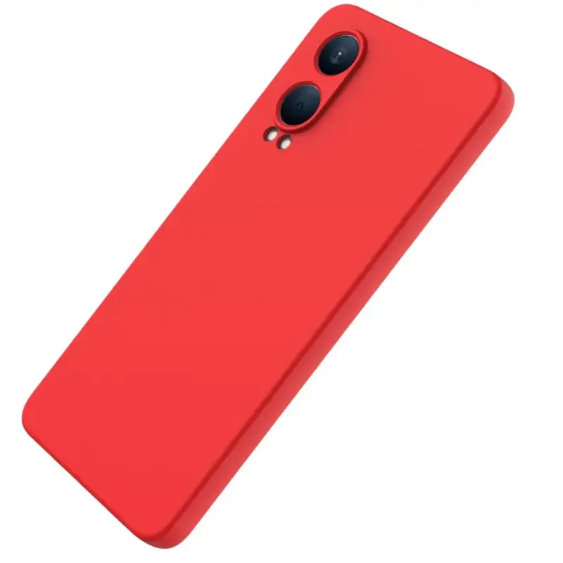 OnePlus Nord CE 4 Lite Silikonikuori - Punainen