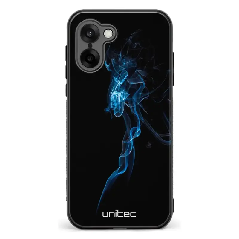 OnePlus Nord CE5 suojakuoret - Blue Smoke On Black