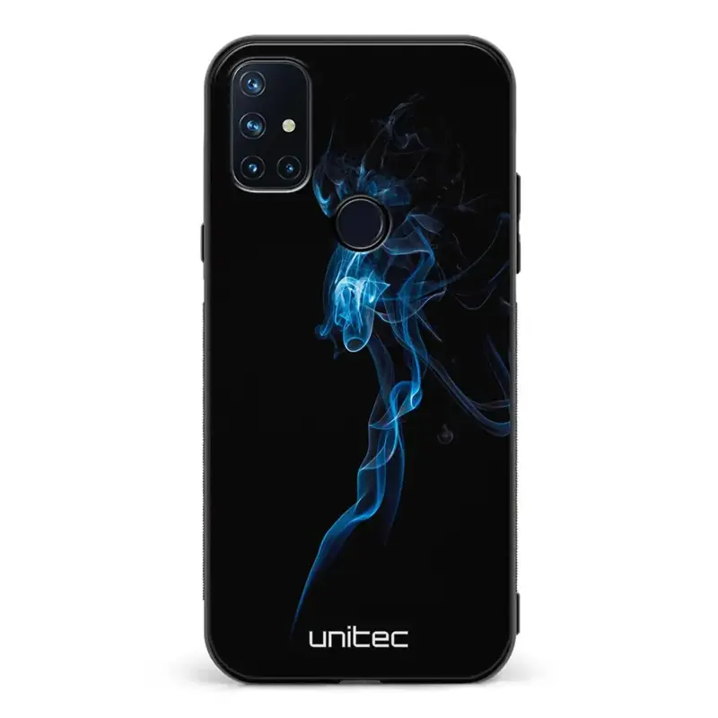 OnePlus Nord N10 suojakuoret - Blue Smoke On Black