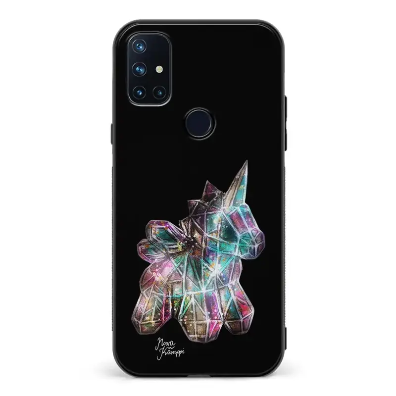 OnePlus Nord N10 unicorn suojakuoret - Musta - Noora Kämppi